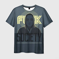 Мужская футболка Fuck Society