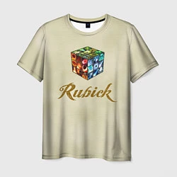 Футболка мужская Rubick's Cube, цвет: 3D-принт
