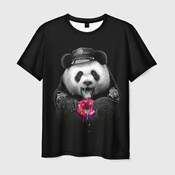 Мужская футболка Donut Panda