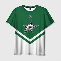Футболка мужская NHL: Dallas Stars, цвет: 3D-принт