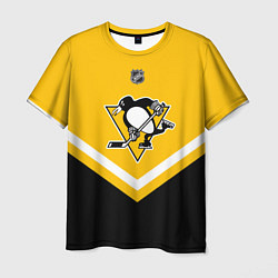 Футболка мужская NHL: Pittsburgh Penguins, цвет: 3D-принт