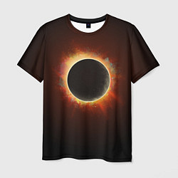 Мужская футболка Солнечное затмение