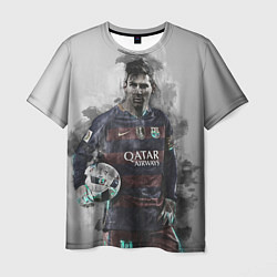Футболка мужская Lionel Messi, цвет: 3D-принт
