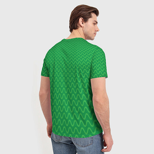 Мужская футболка Брокко Ли / 3D-принт – фото 4