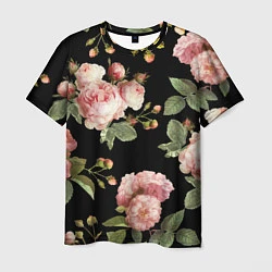 Мужская футболка TOP Roses