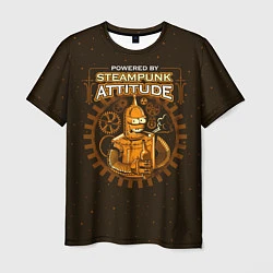 Мужская футболка Steampunk Attitude