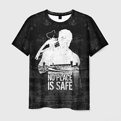 Мужская футболка No Place is Safe
