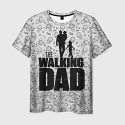 Футболка мужская Walking Dad, цвет: 3D-принт