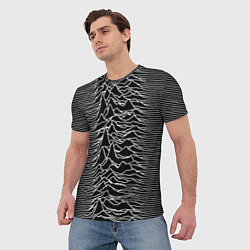 Футболка мужская Joy Division: Unknown Pleasures, цвет: 3D-принт — фото 2