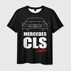 Футболка мужская Mercedes CLS Class, цвет: 3D-принт