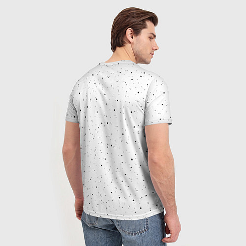 Мужская футболка Единорог астронавт / 3D-принт – фото 4