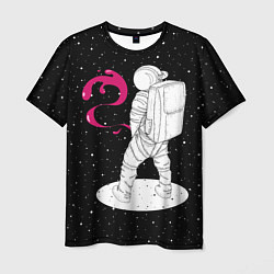 Мужская футболка Космическая струя