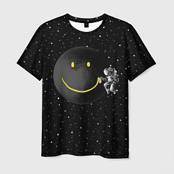 Мужская футболка Лунная улыбка
