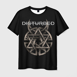 Мужская футболка Disturbed Logo