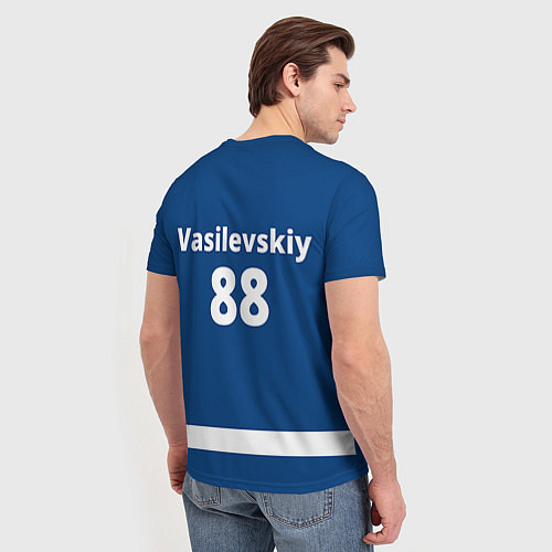 Мужская футболка Tampa Bay: Vasilevskiy / 3D-принт – фото 4