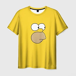 Мужская футболка Гомер стесняется