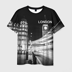 Мужская футболка Улица Лондона
