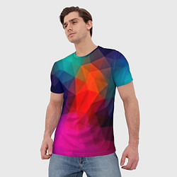 Футболка мужская Abstraction, цвет: 3D-принт — фото 2