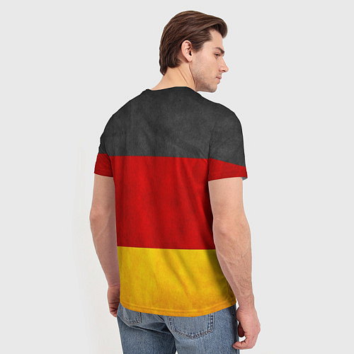 Мужская футболка Сборная Германии / 3D-принт – фото 4