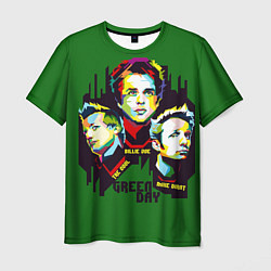 Футболка мужская Green Day: Trio, цвет: 3D-принт