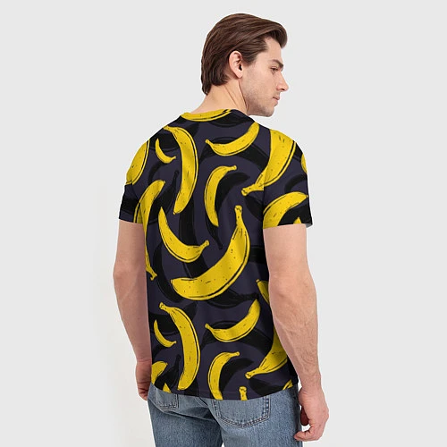 Мужская футболка Бананы / 3D-принт – фото 4