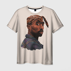 Мужская футболка Tupac Shakur