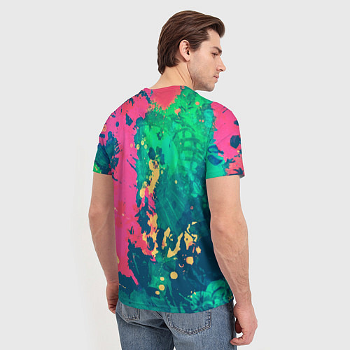 Мужская футболка Dali Art / 3D-принт – фото 4
