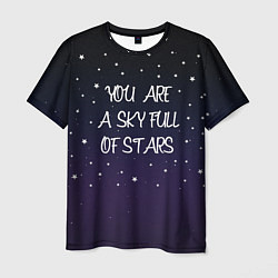 Мужская футболка Coldplay: Night Sky