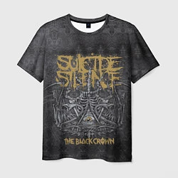 Мужская футболка Suicide Silence: The Black Crown