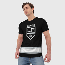 Футболка мужская Los Angeles Kings NHL, цвет: 3D-принт — фото 2