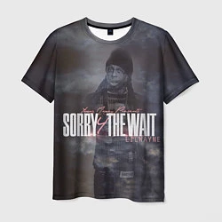 Мужская футболка Lil Wayne: Sorry the wait
