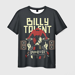 Мужская футболка Billy Talent: Louder than the DJ