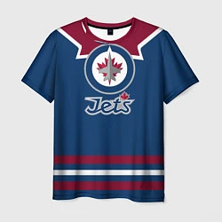 Футболка мужская Winnipeg Jets, цвет: 3D-принт