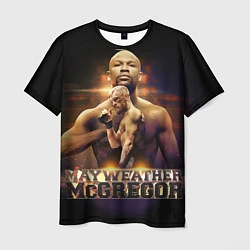 Мужская футболка Mayweather vs McGregor