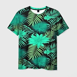 Футболка мужская Tropical pattern, цвет: 3D-принт