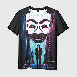 Мужская футболка Анонимный человек