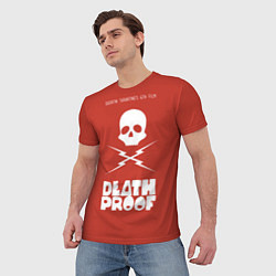 Футболка мужская Deatch Proof Skull, цвет: 3D-принт — фото 2