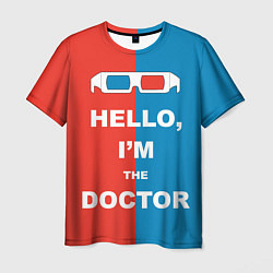 Мужская футболка Im the Doctor
