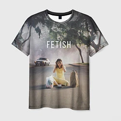 Мужская футболка Selena Gomez: Street Fetish