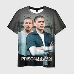 Футболка мужская Prison Break: imprisoned, цвет: 3D-принт