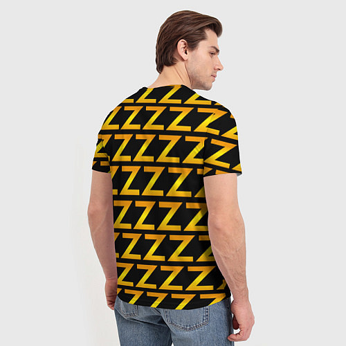 Мужская футболка Brazzers Z / 3D-принт – фото 4