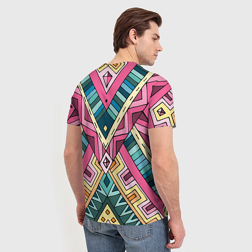 Мужская футболка Этнический стиль / 3D-принт – фото 4