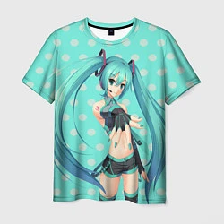 Мужская футболка Hatsune Miku