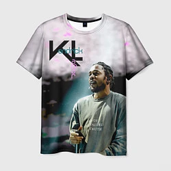 Футболка мужская KL: Kendrick Lamar, цвет: 3D-принт