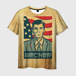 Мужская футболка Archer USA
