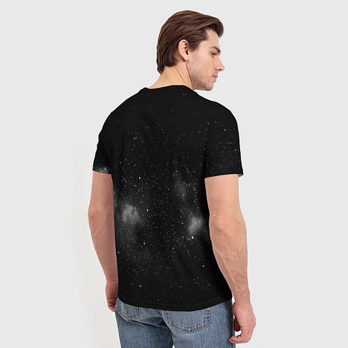 Мужская футболка Космический Стрелец / 3D-принт – фото 4