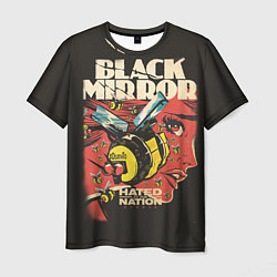 Футболка мужская Black Mirror: Nated Nation, цвет: 3D-принт