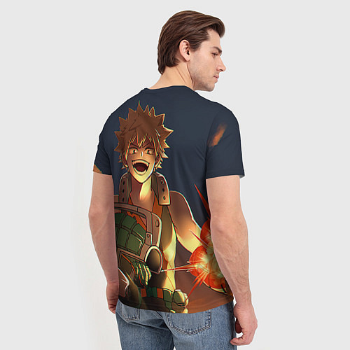 Мужская футболка Моя геройская академия / 3D-принт – фото 4