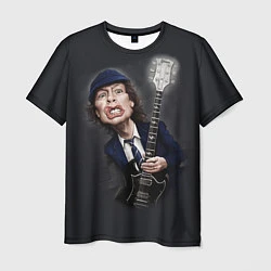 Мужская футболка AC/DC: Guitarist