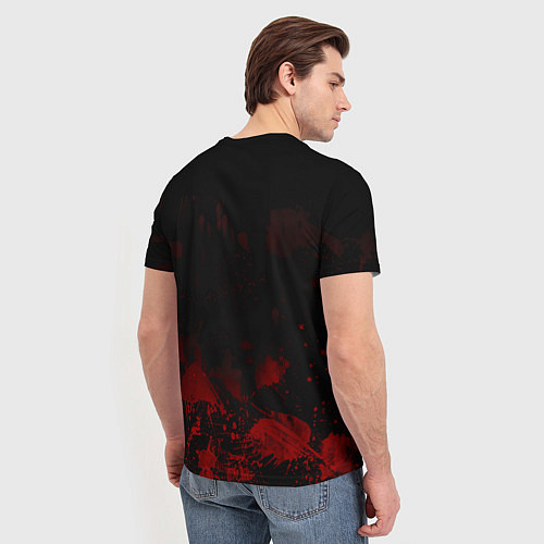 Мужская футболка Slipknot: Blood Blemishes / 3D-принт – фото 4